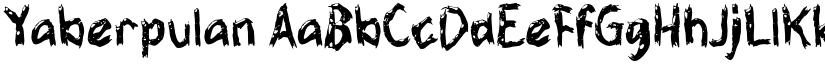 Yaberpulan font download