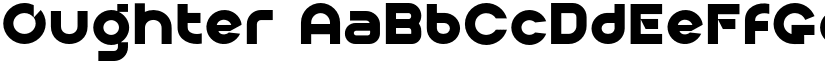 Oughter font download