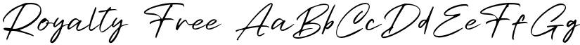 Royalty Free font