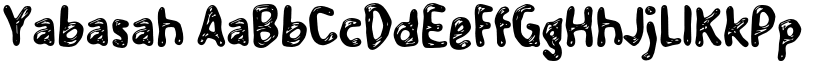 Yabasah font download