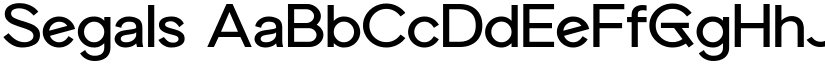 Segals font download