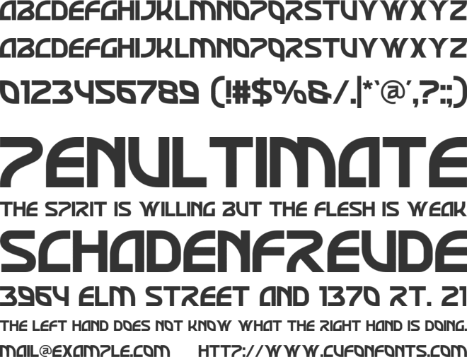 Roba font preview