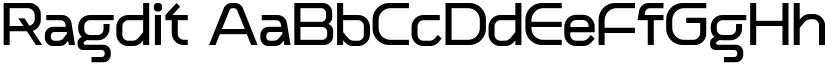 Ragdit font
