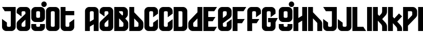 Jagot font download