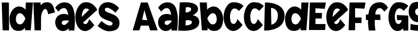 Idraes font download