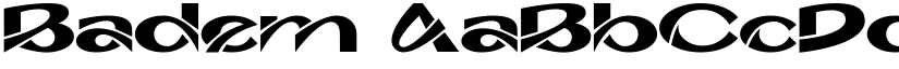 Badem font