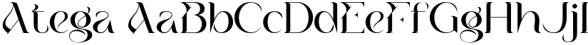 Atega font download