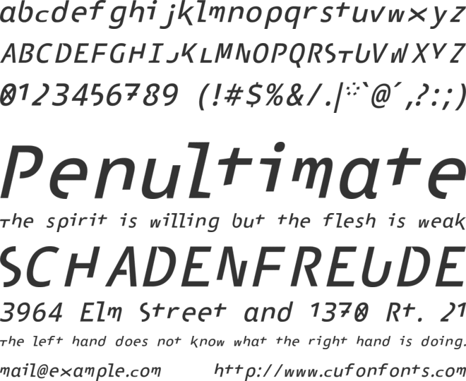 Poland Canned into Space Pro font preview