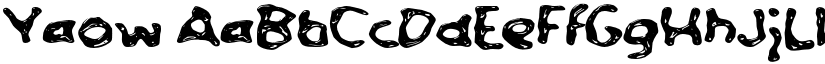 Yaow font