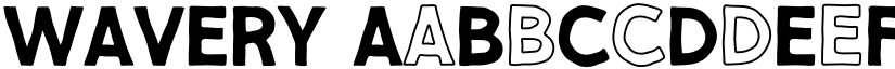 WAVERY font