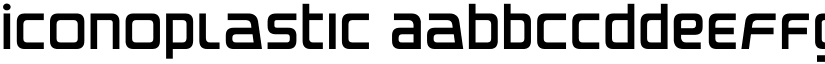 Iconoplastic font download