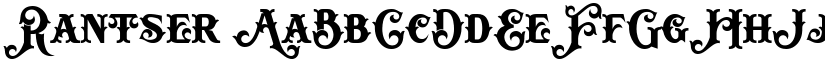 Rantser font