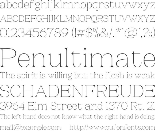 BS Helivita font preview