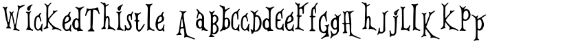 WickedThistle font download