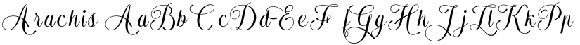 Arachis font download