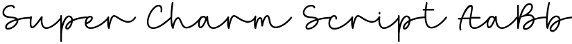 Super Charm Script font download