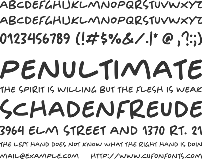 Golden Ember font preview