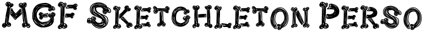 MGF Sketchleton Personal Use font download