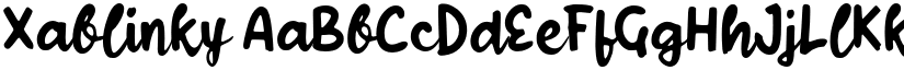 Xablinky font download
