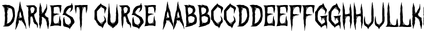 Darkest Curse font download