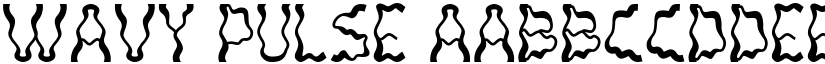 Wavy Pulse font download