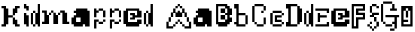 Kidmapped font