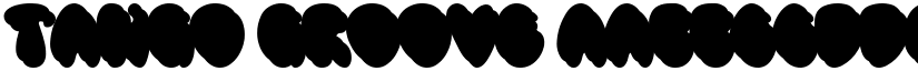 Tango Groove font