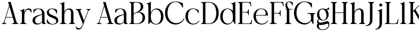Arashy font download