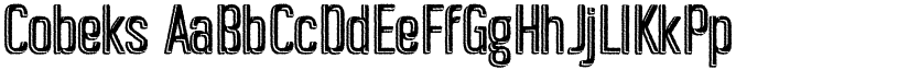 Cobeks font