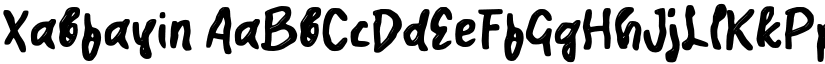Xabfayin font download