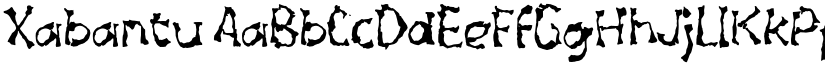 Xabantu font