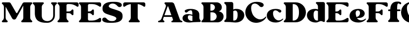 MUFEST font download