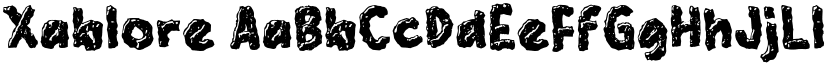 Xablore font