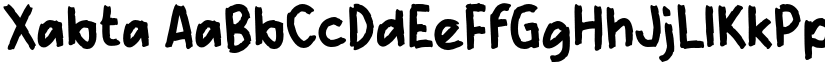 Xabta font download
