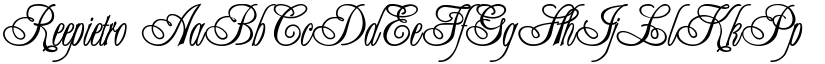 Reepietro font download
