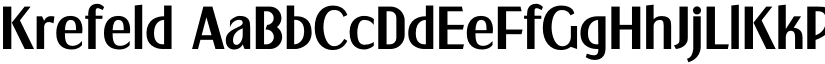 Krefeld font