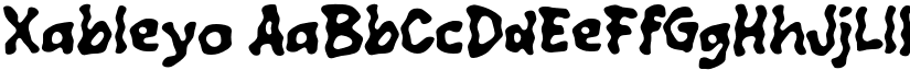 Xableyo font