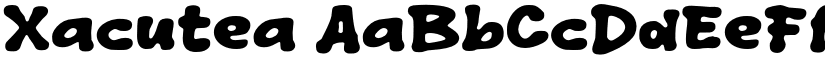 Xacutea font download