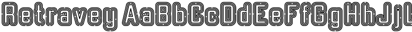 Retravey font download