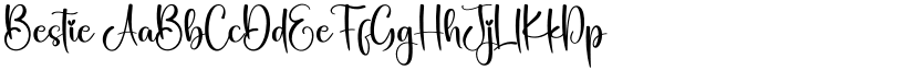 Bestie font download