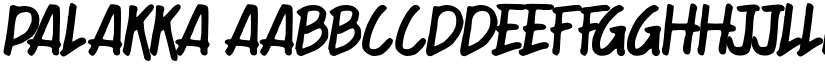 PALAKKA font download
