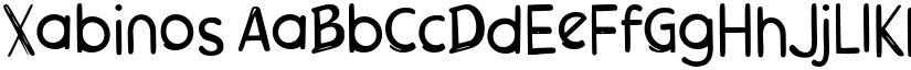 Xabinos font