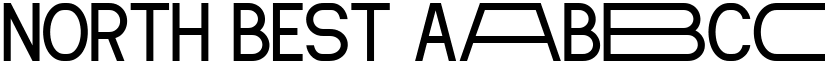 NORTH BEST font