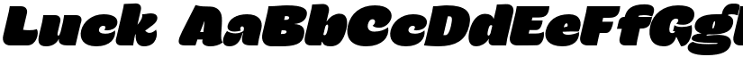 Luck font download