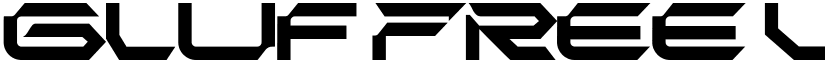 Gluf Free Version font