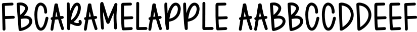 FBCaramelApple font download