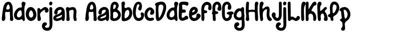 Adorjan font download