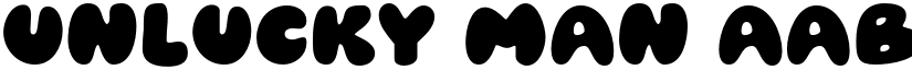 Unlucky Man font