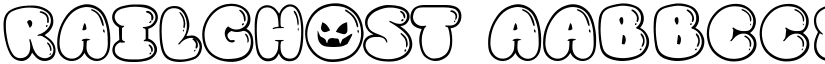 Railghost font
