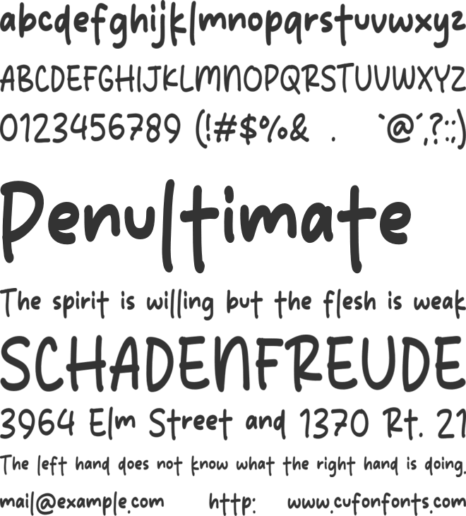 Rich Brilliant font preview